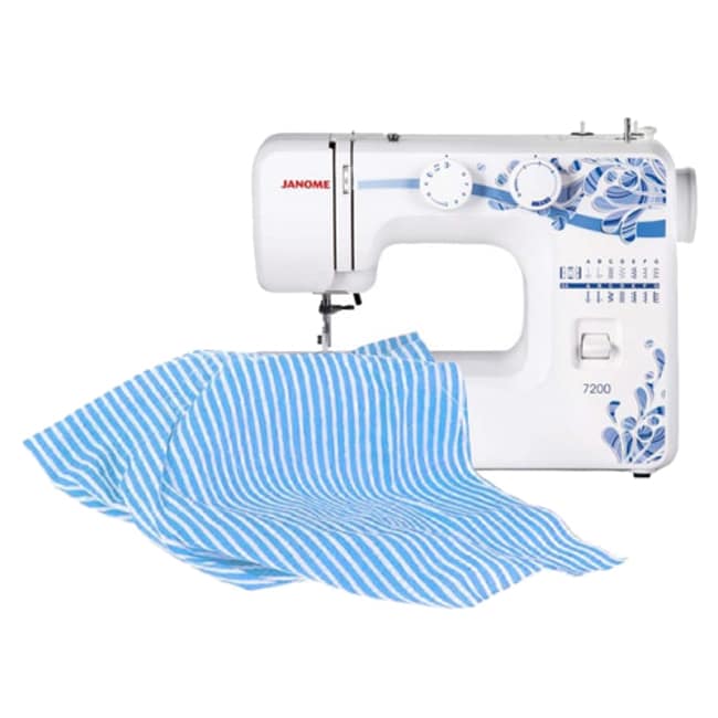 چرخ خیاطی و گلدوزی ژانومه JANOME JUNO 7200 SEWING MACHINE