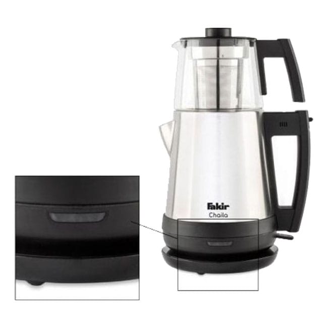 چای ساز 1650 وات قوری 0.95 لیتر فکر Fakir Chaila Glass