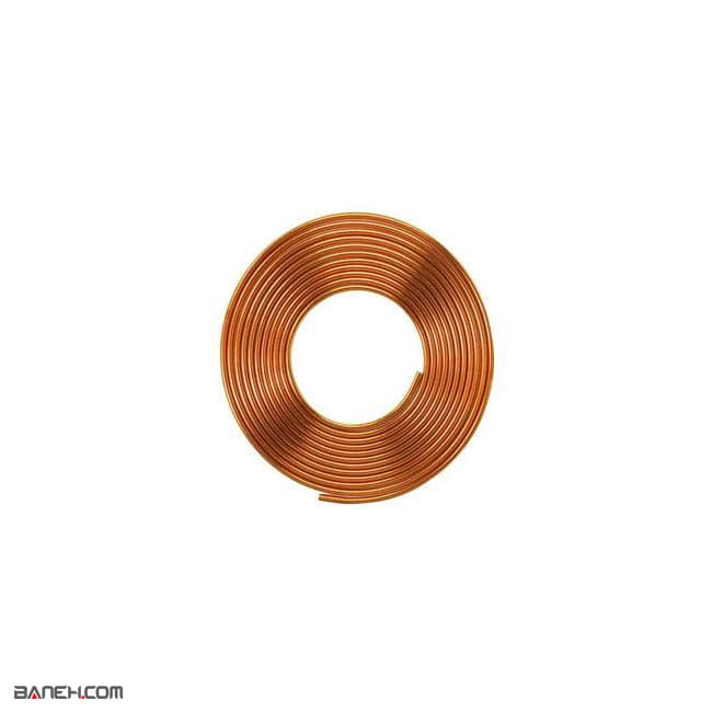 لوله مسی کولر گازی ظرفیت 12000 5 متر Copper Pipe