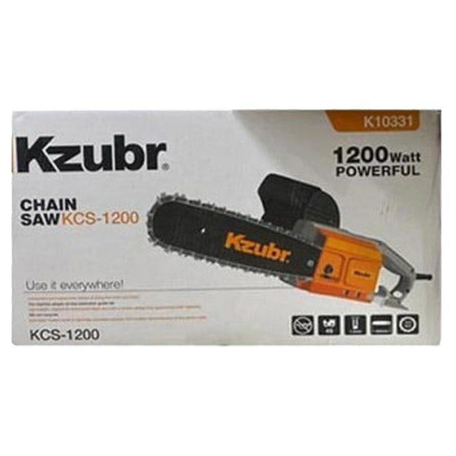اره برقی زنجیری زوبر 1200 وات 7200 دور Kzubr KCS-1200