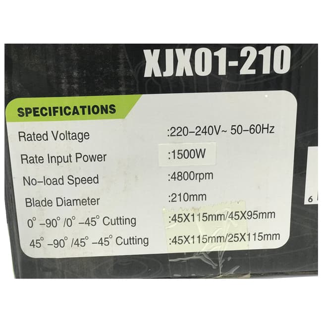 فارسی بر ایکس کورت 1500 وات لیزردار Xcort XJX01-210