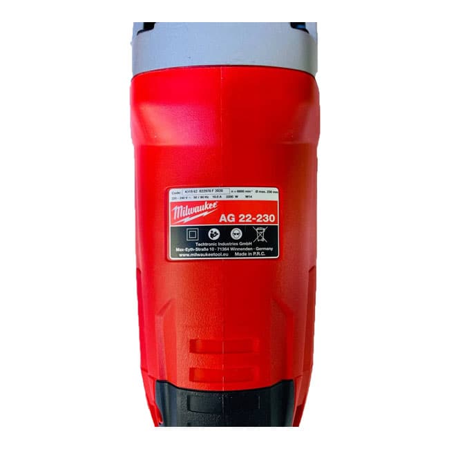 فرز بزرگ میلواکی سنگبری 2200 وات Milwaukee AG22-230