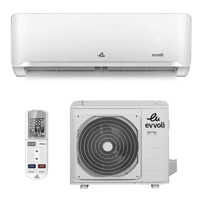 کولر گازی سرد ایوولی 24000 گاز R410a دیواری Evooli EVPIS24K-MD-1
