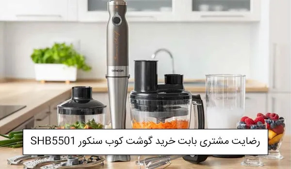 خانم یراقی از تهران خریدار گوشت کوب سنکور SHB5501CH<br />
